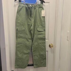 Billabong Olive Green Cargo Pants